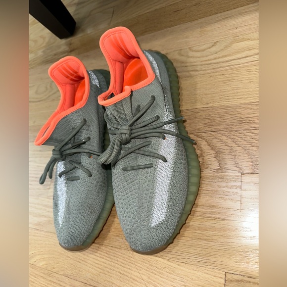 Yeezy Boost 350 V2 Desert Sage - gently used and authentic - Picture 3 of 9